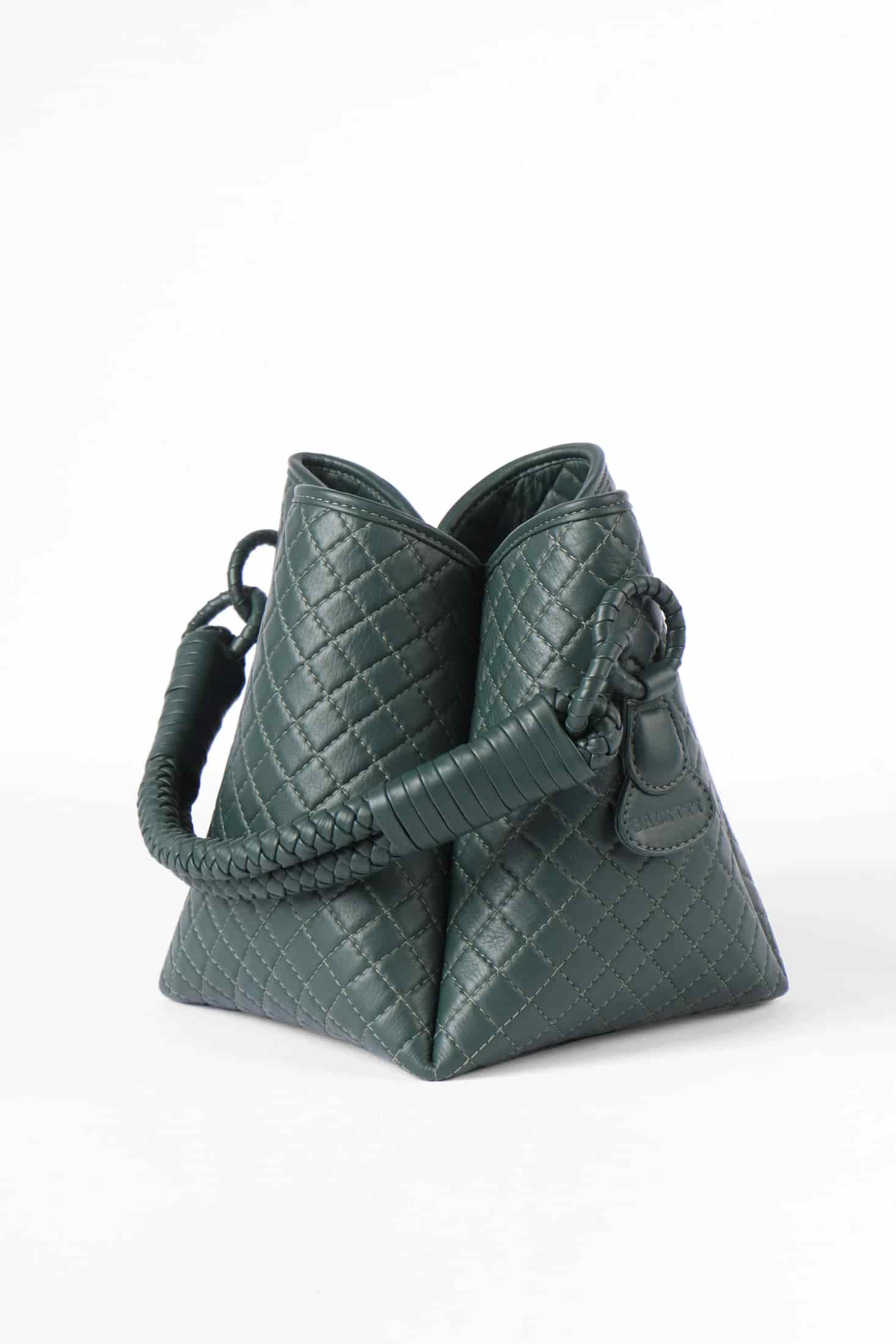 Tulip Bucket Bag, Green. - miniatura 3
