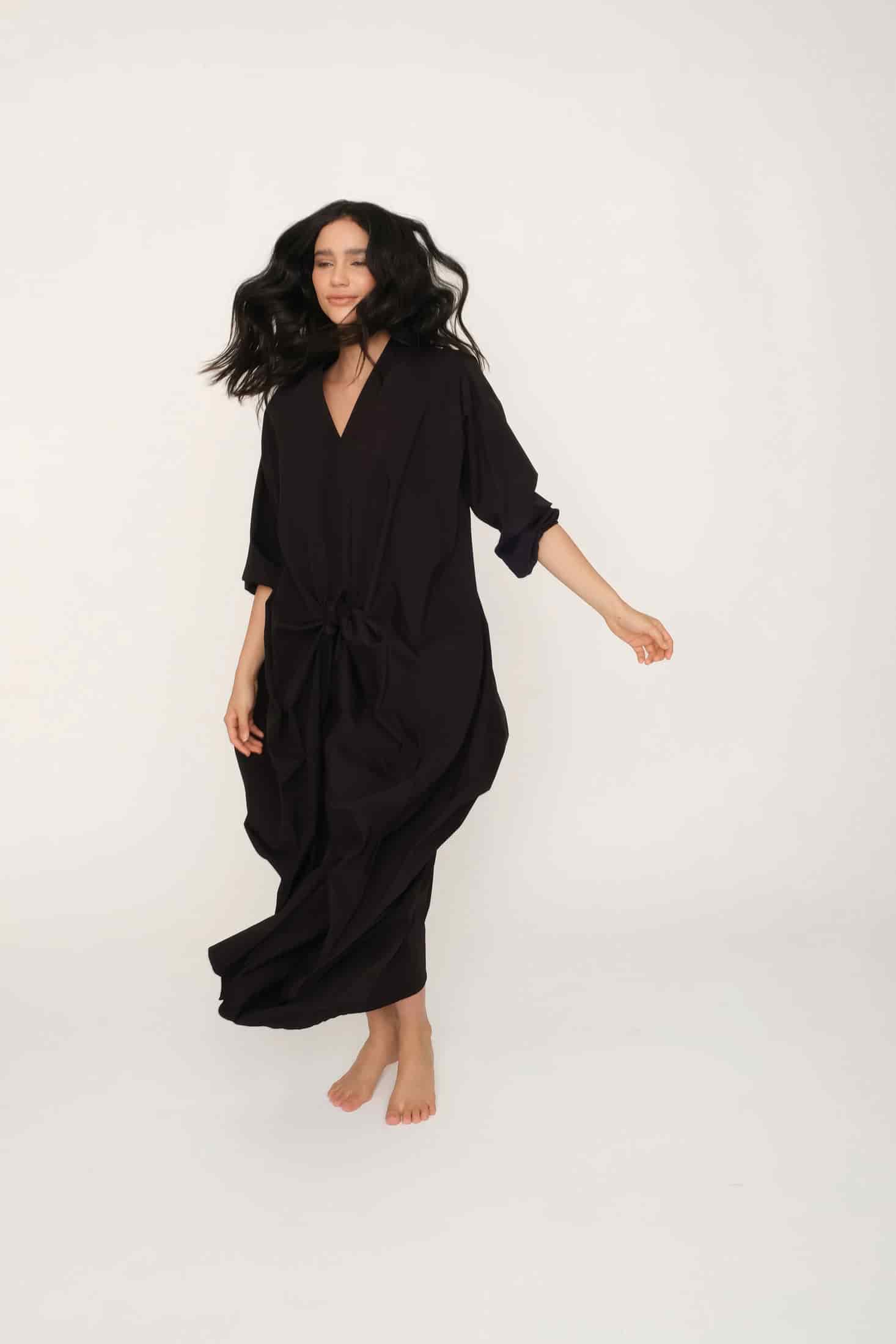 Vestido MiaRoma Negro - miniatura 4