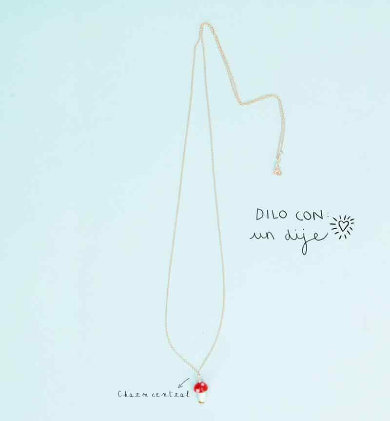 Collar Dilo con un Dije - miniatura 2