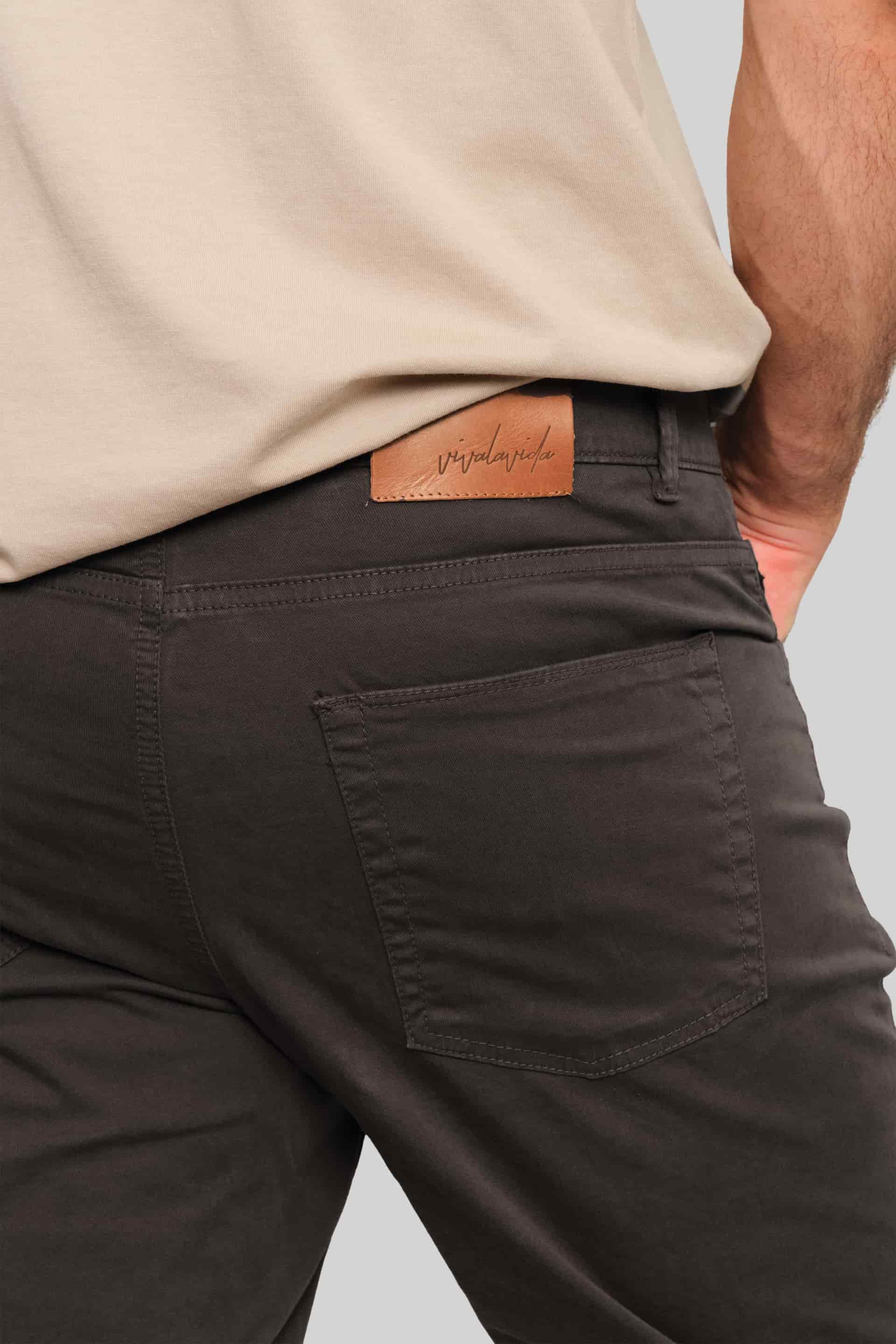 PANTALON 5 BOLSILLOS COFFEE - miniatura 4