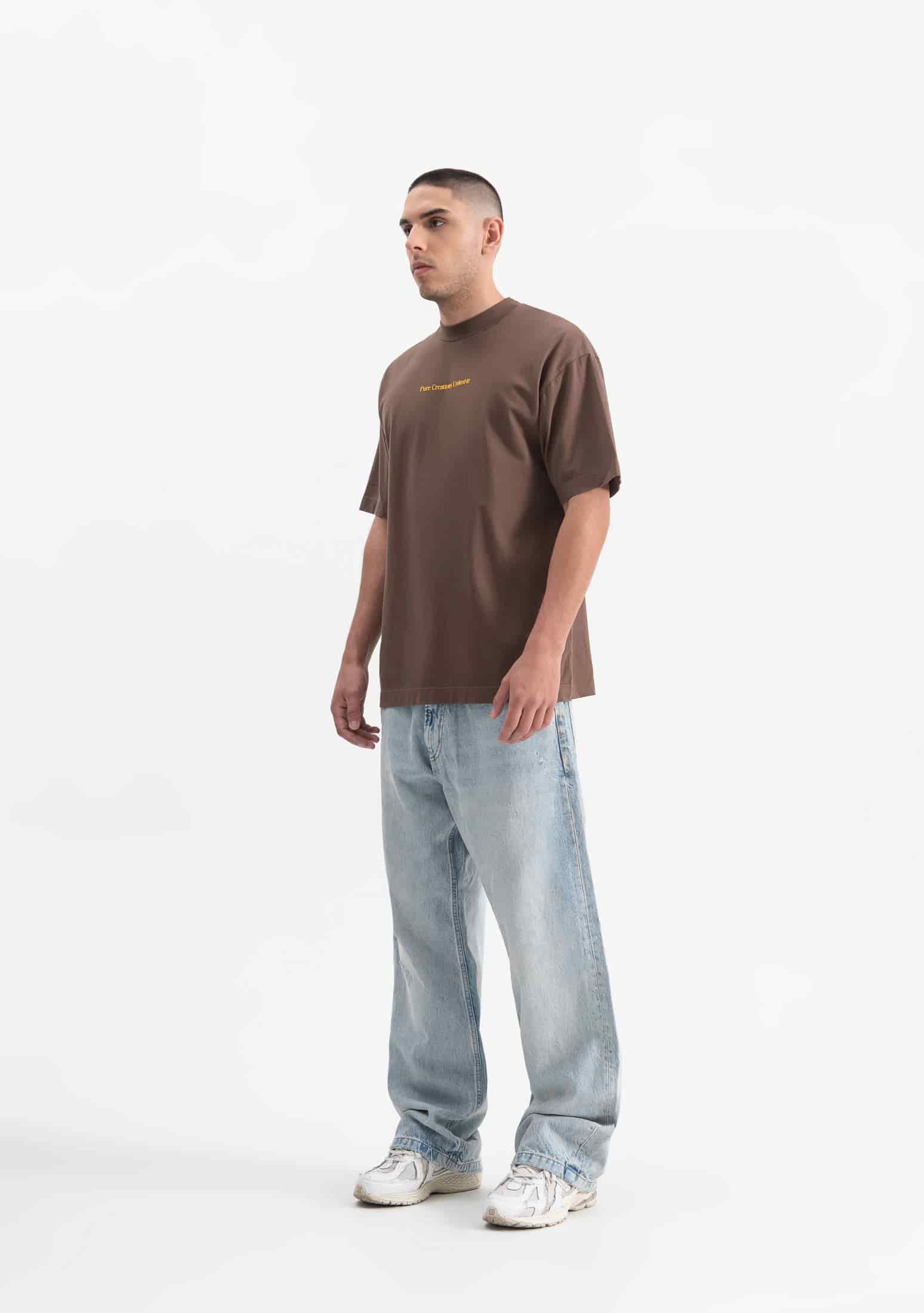 knockout brown t-shirt - miniatura 7