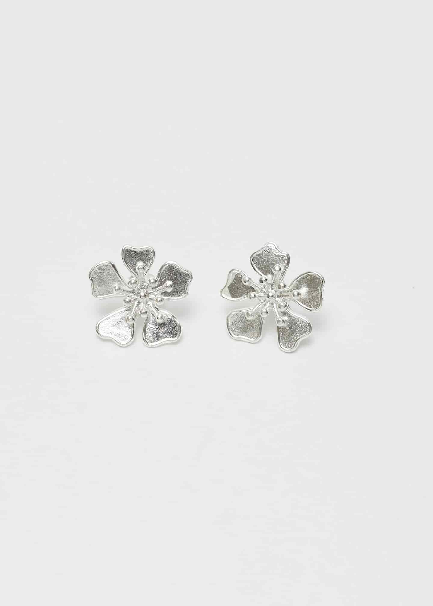 Aretes Aurora mini Plata - miniatura 1