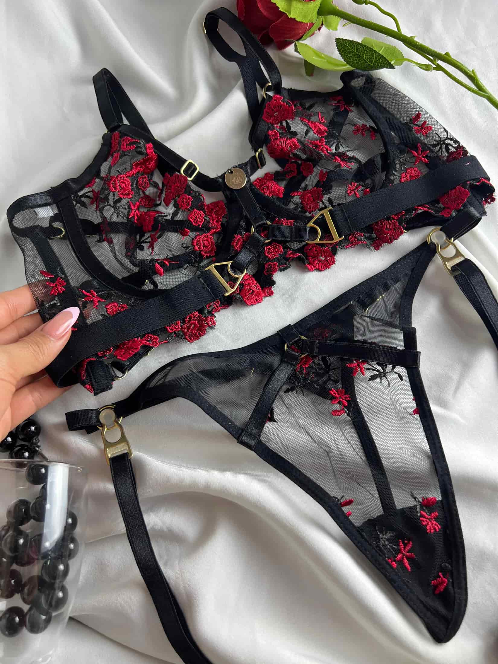 Set de Lencería Ref. Charlotte - miniatura 4