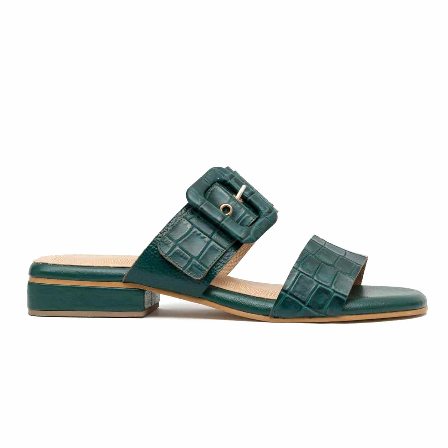 CARLOTTA GREEN SANDALS - miniatura 4