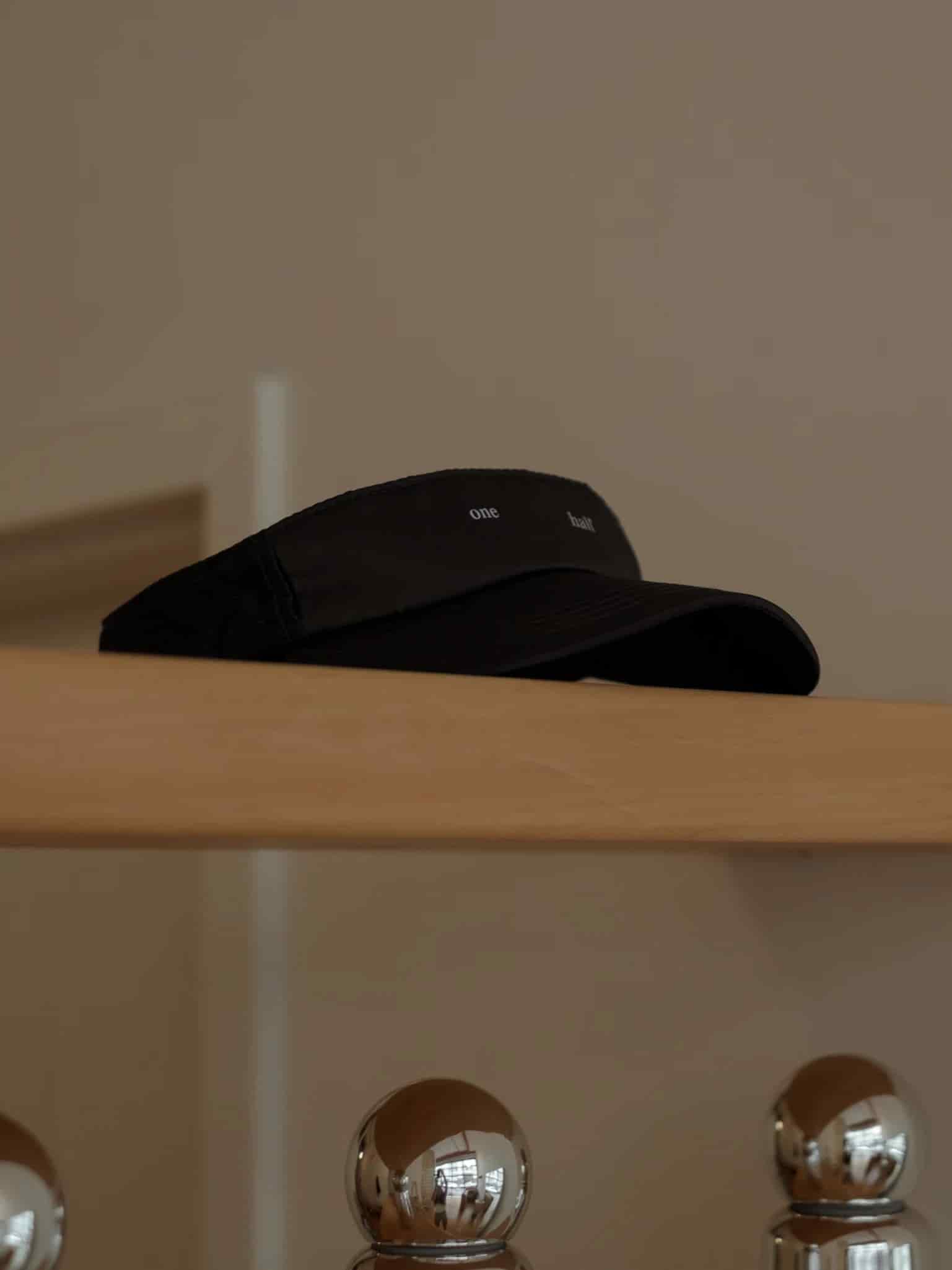 POCKET VISOR CAP - BLACK - miniatura 2