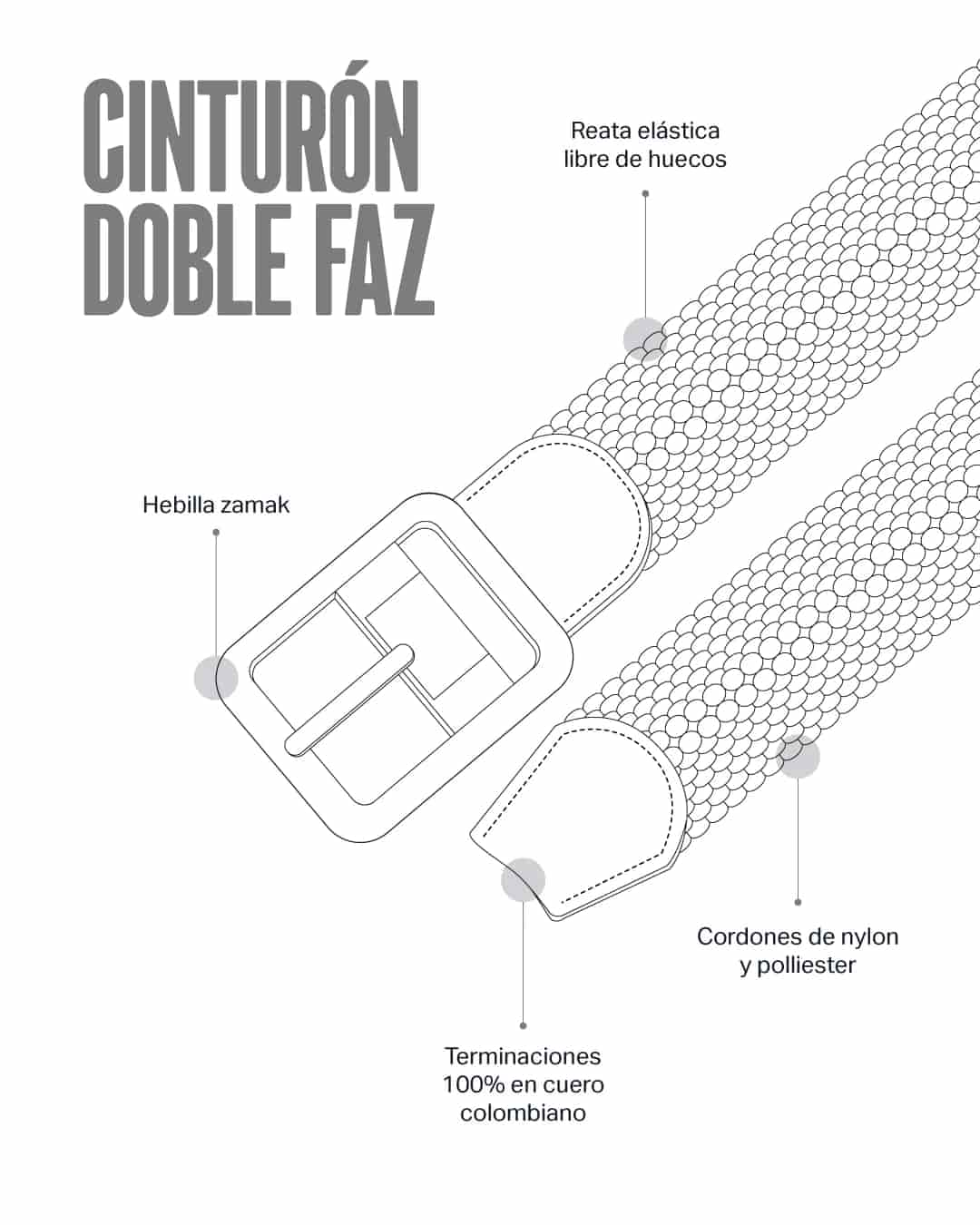 Cinturón  LAZO LZ150D - miniatura 7