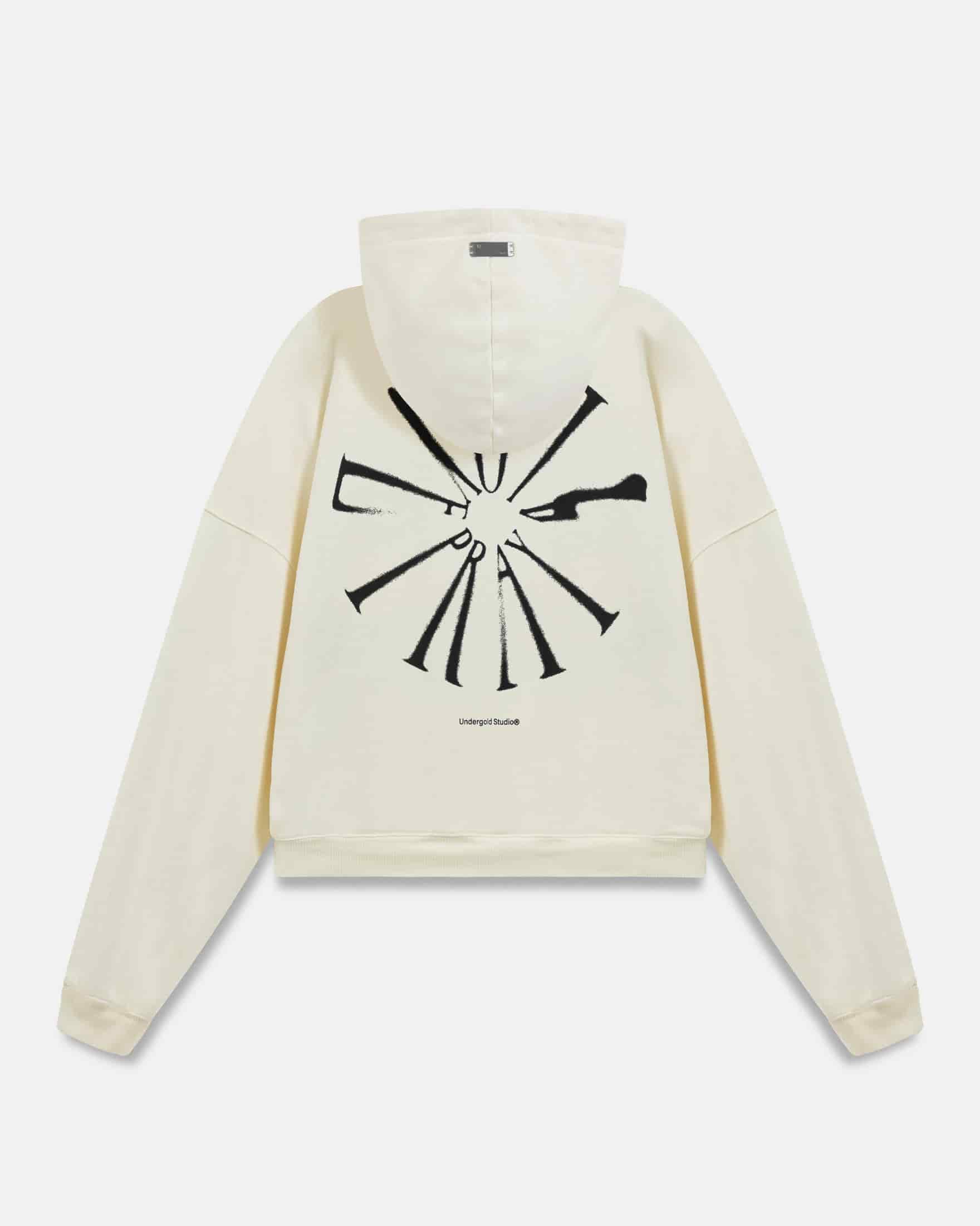 Spring Pray 4 Love Boxy Fit Hoodie White - miniatura 1