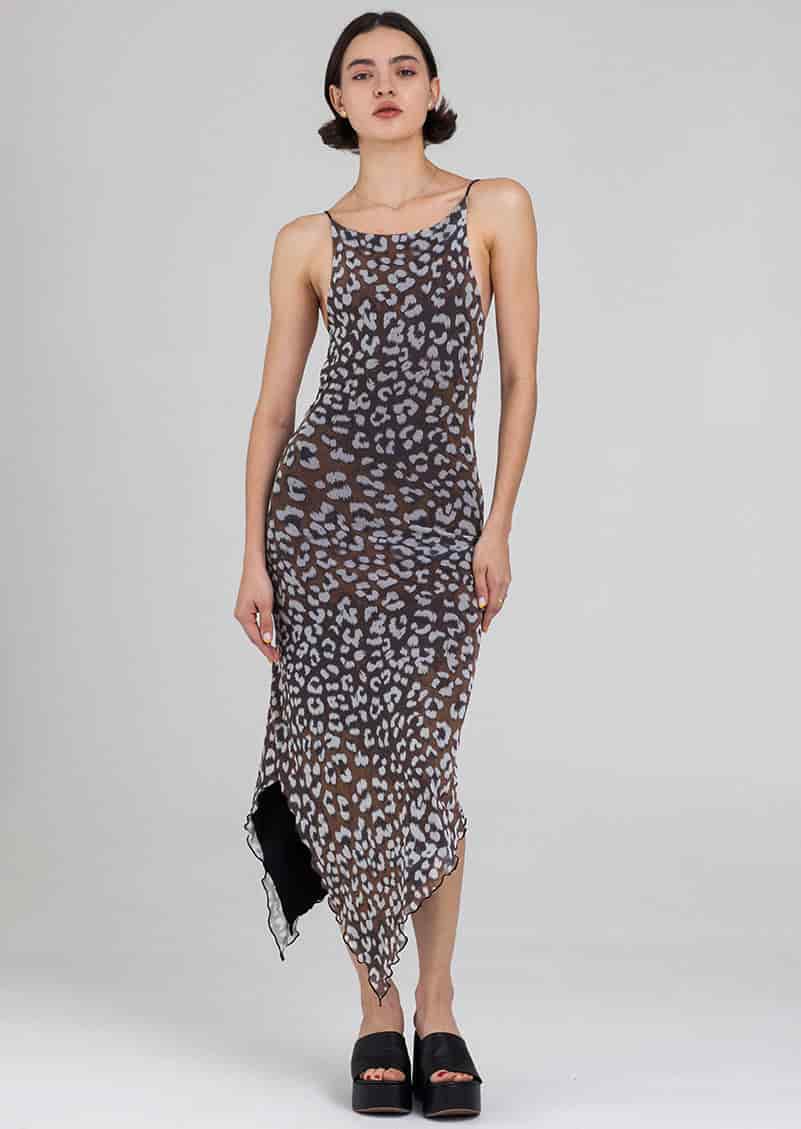 SNELL LEOPARD DRESS - miniatura 3