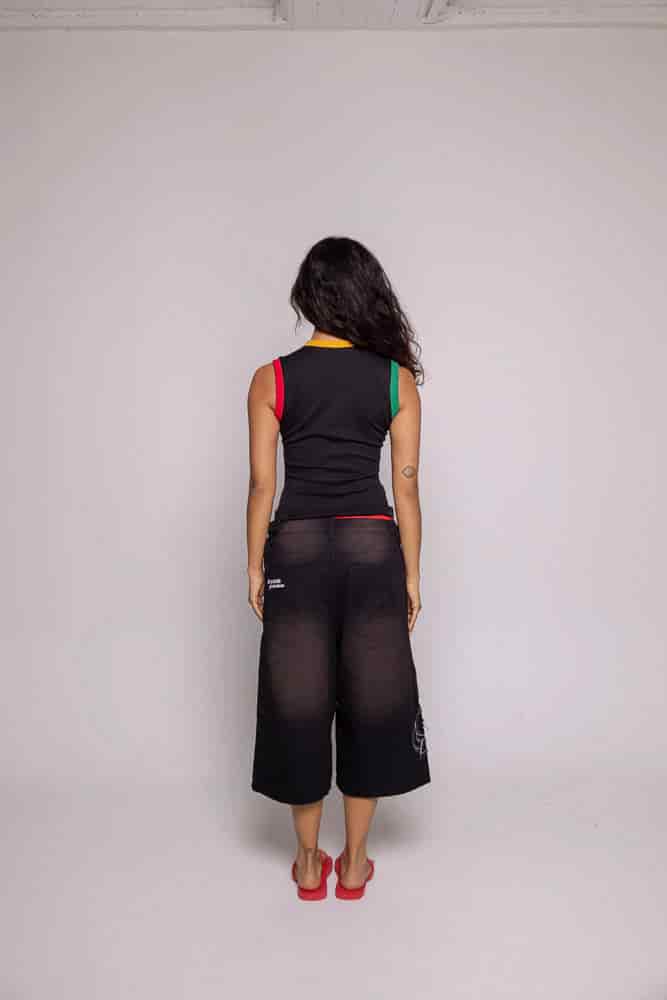 Tank Top Motion Sellos-Negro - miniatura 3