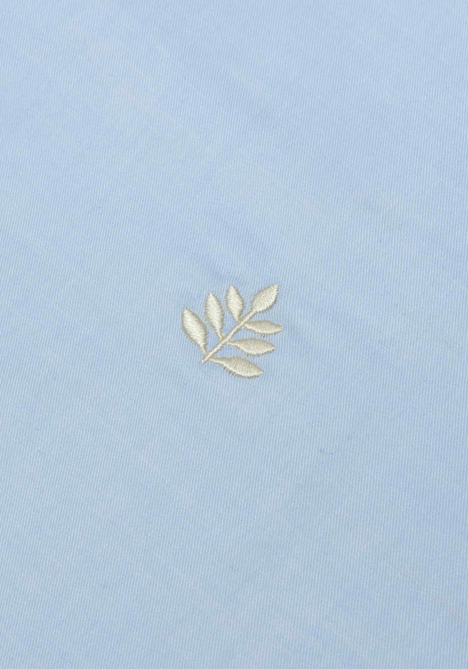 Camisa Azul Celeste Cuello Francés L-Mar - miniatura 2