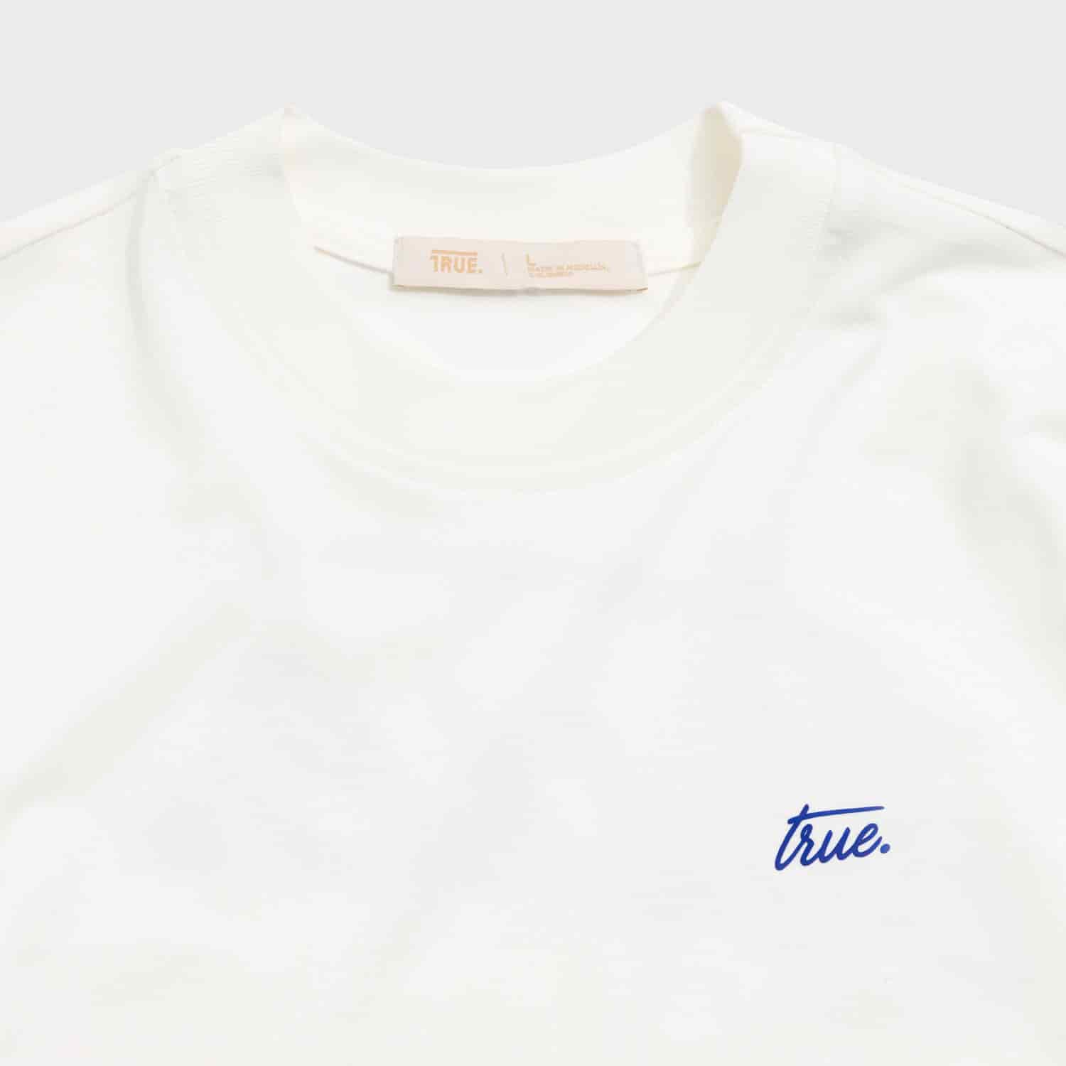 Cursive Logo T-Shirt - Cream - miniatura 5