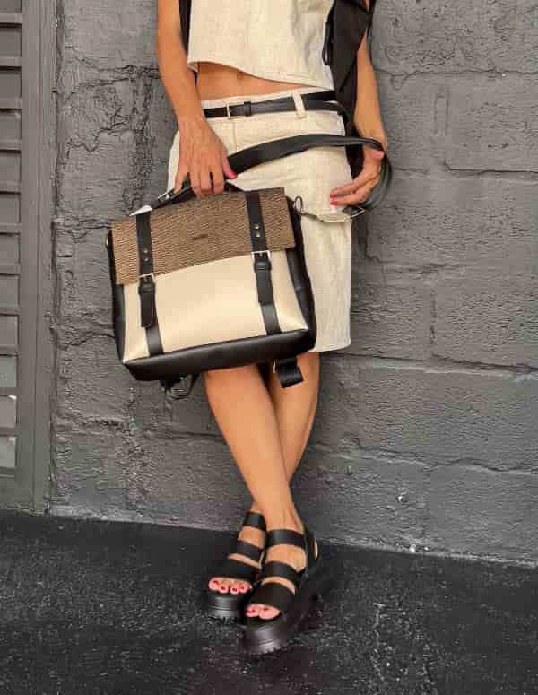 SANDALIAS CHUNKY NEGRO - miniatura 4
