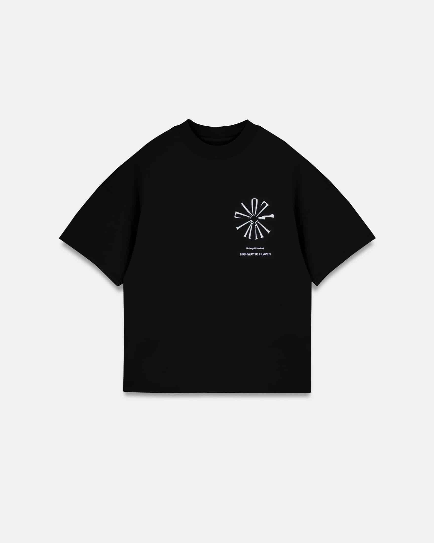 Spring Pray 4 Love Boxy Fit Tshirt Black - miniatura 3
