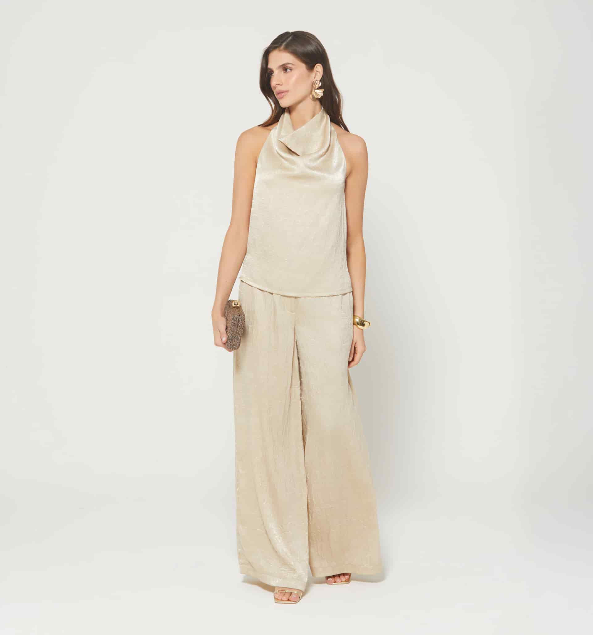 Blusa con escote pelicano - miniatura 4