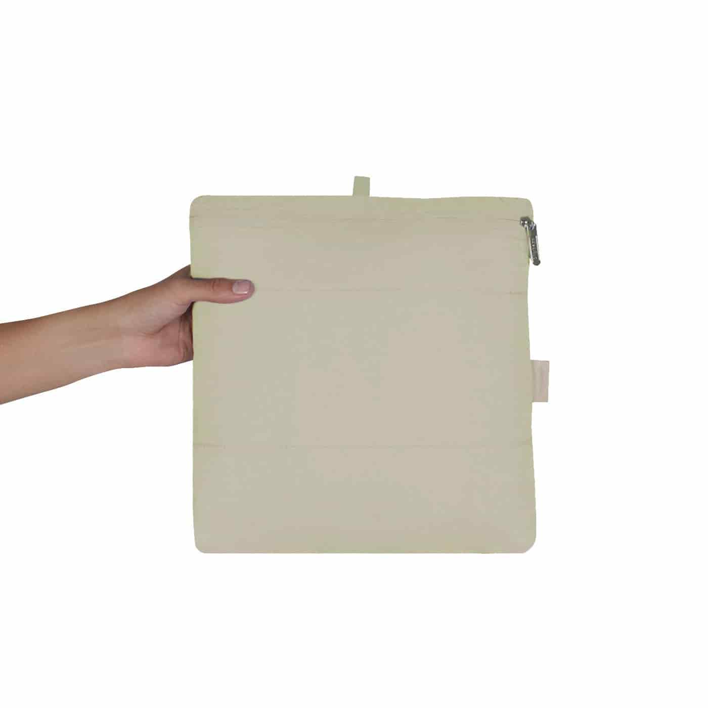 Morral Plegable Active Beige - Ligero, Resistente y Práctico - miniatura 2