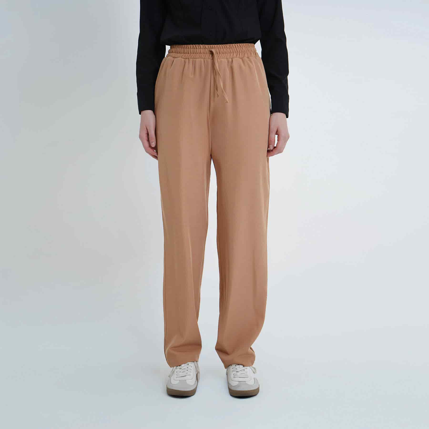 Pantalón básico bota recta cintura elástica - miniatura 10