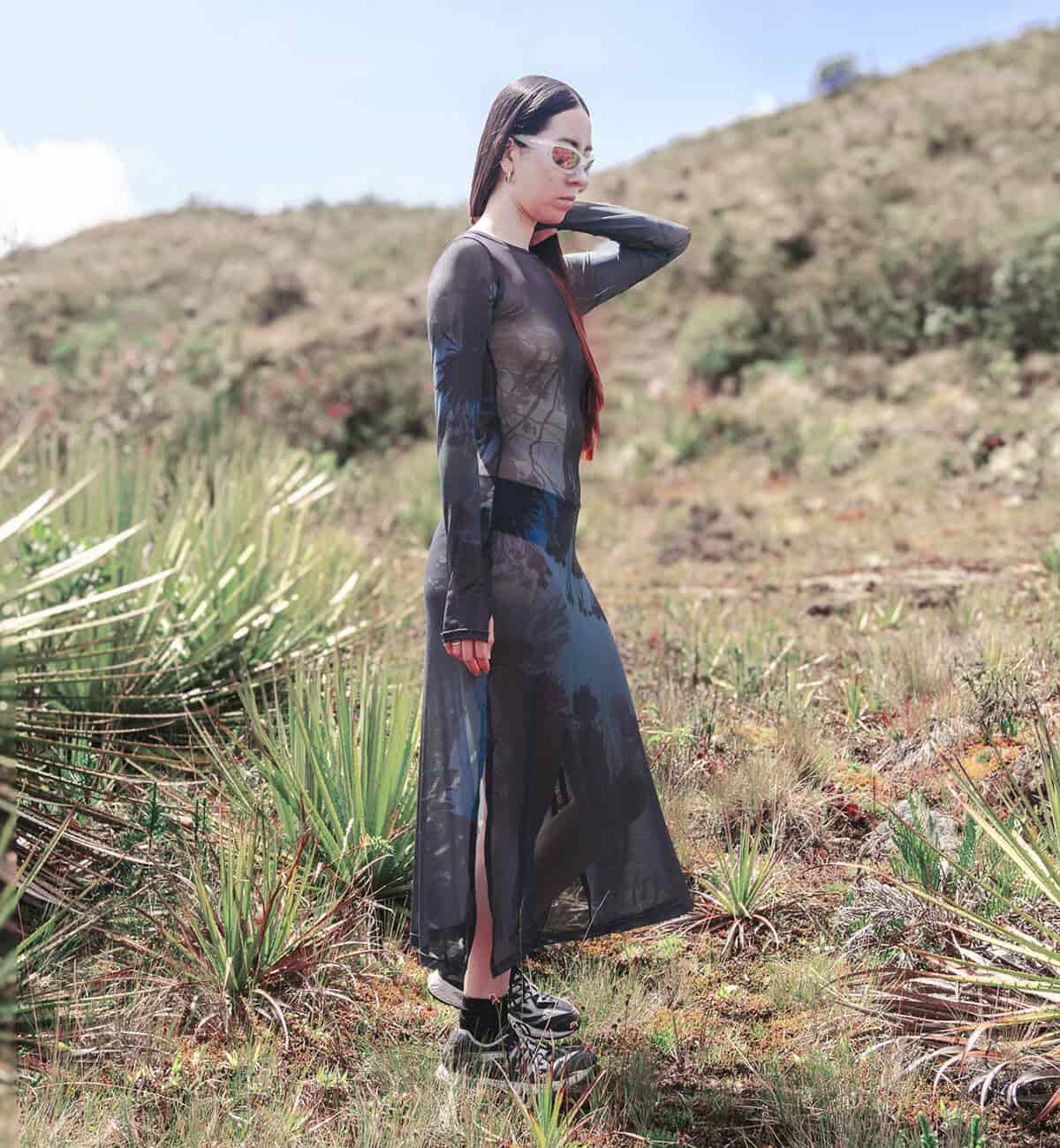 Vestido Niebla | Drop 01: Páramo - miniatura 6