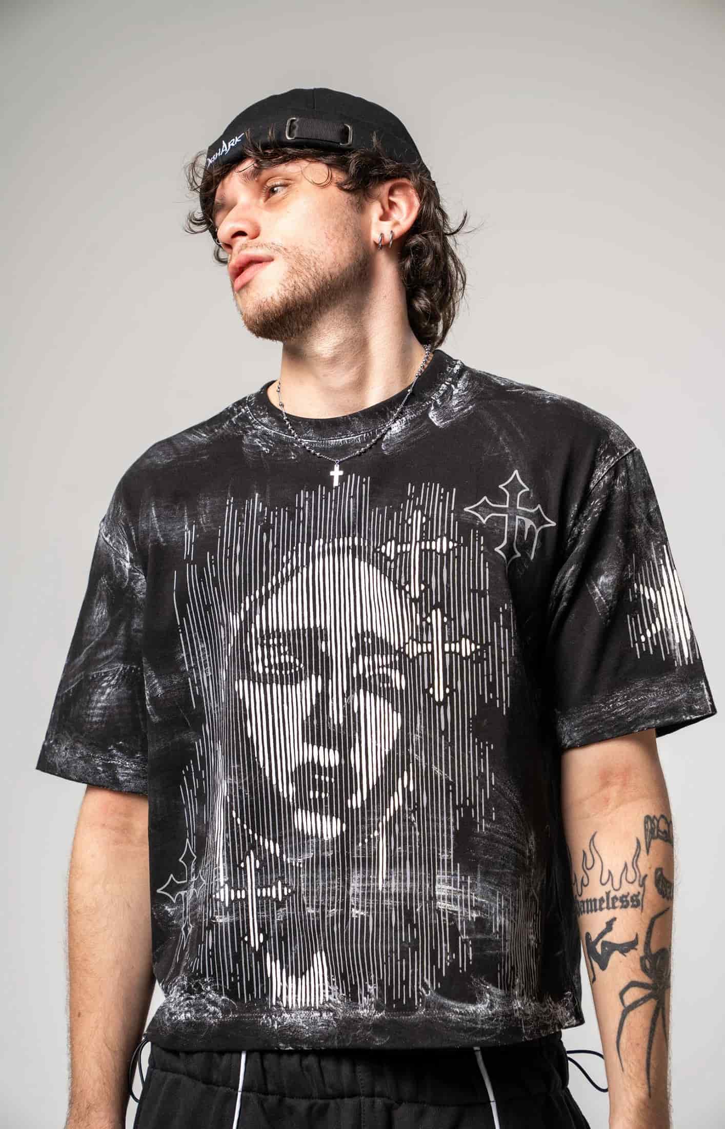 Camiseta Distressed Divino Rostro - miniatura 2