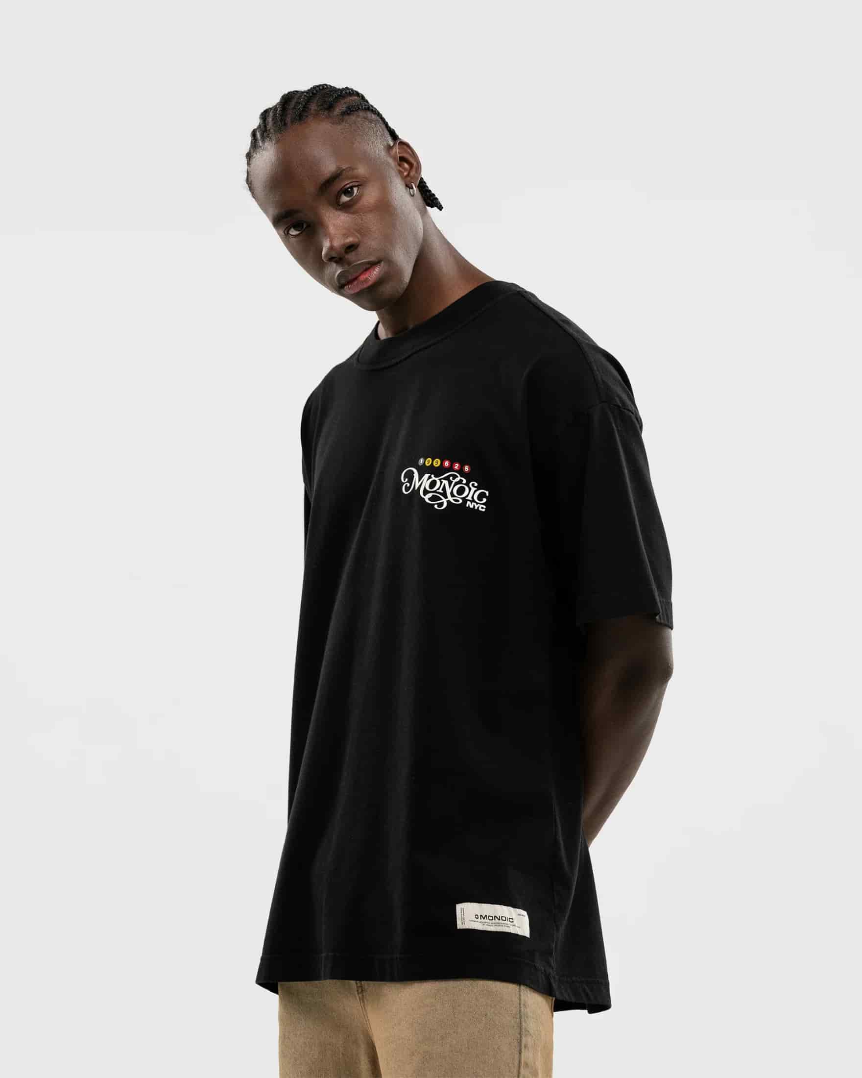 Camiseta Metro - Negro Oscuro - miniatura 9
