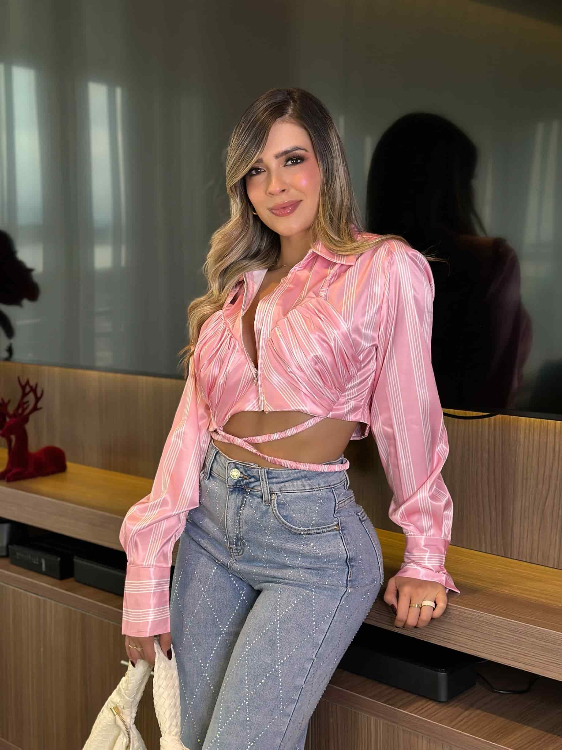 BLUSA ANTONELLA ROSADO - miniatura 2