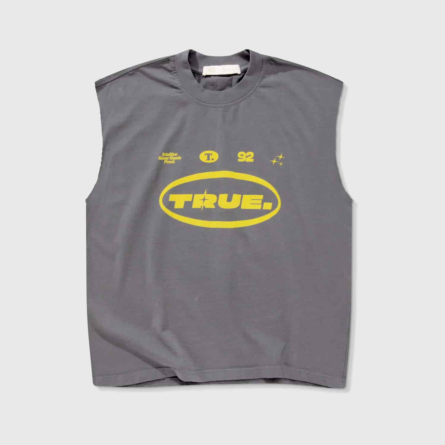 Intuition Sleeveless Tee - Gray - miniatura 3