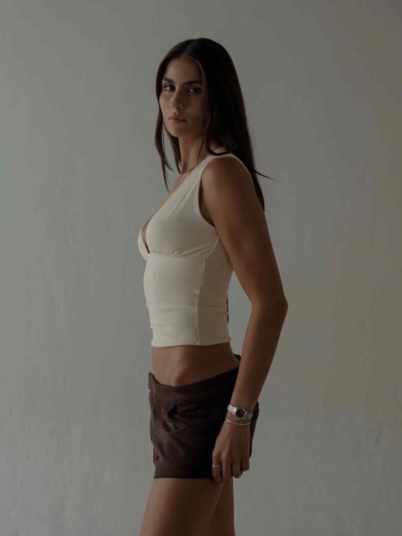 EASY SLIM V TOP - SOFT WHITE - miniatura 5