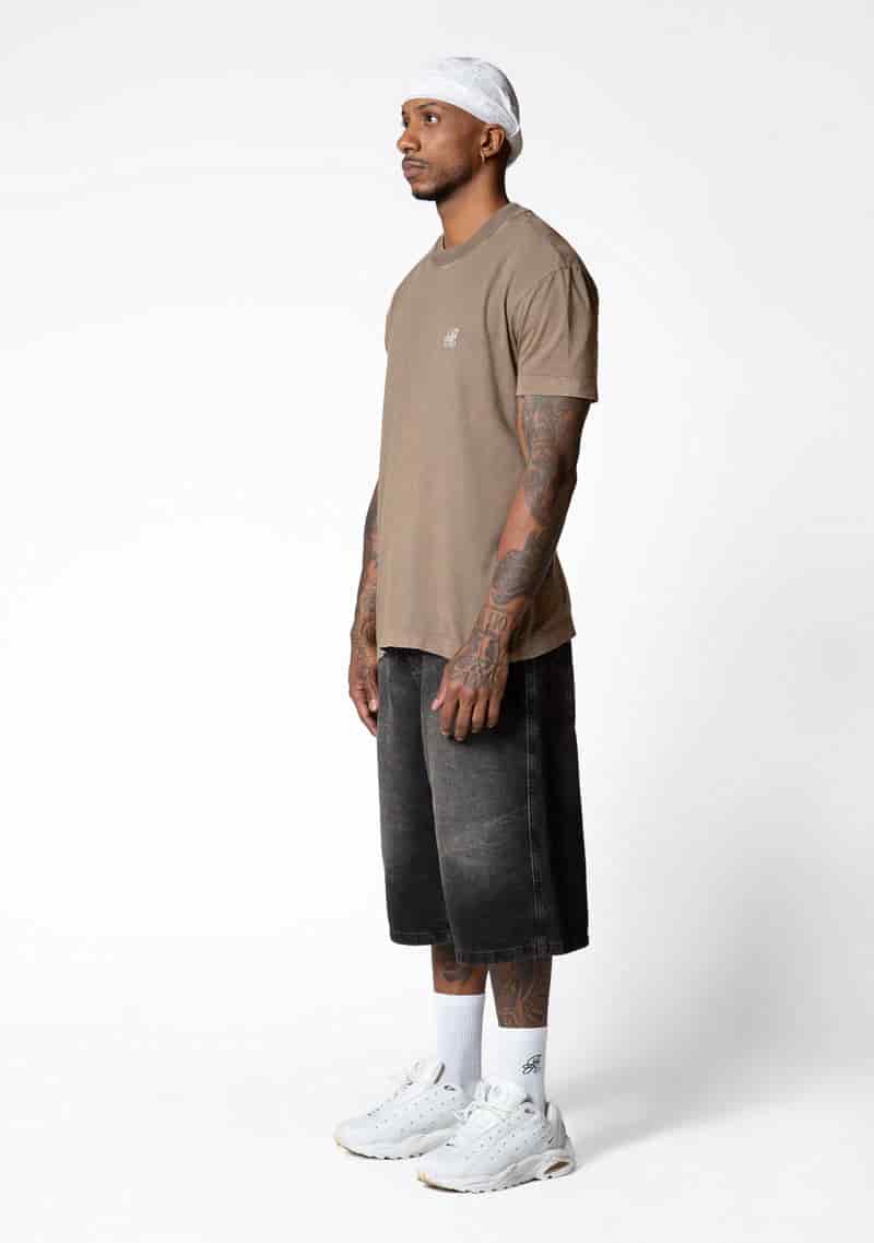 Knockout brown wash Standard t-shirt - miniatura 3
