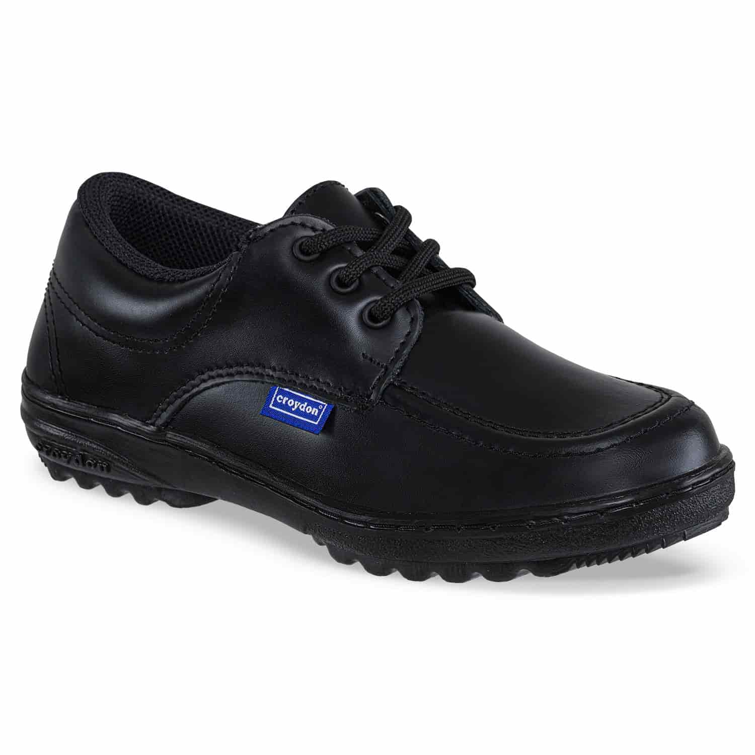 Zapatos Colegio Leader Negro-Negro Croydon Unisex - miniatura 1