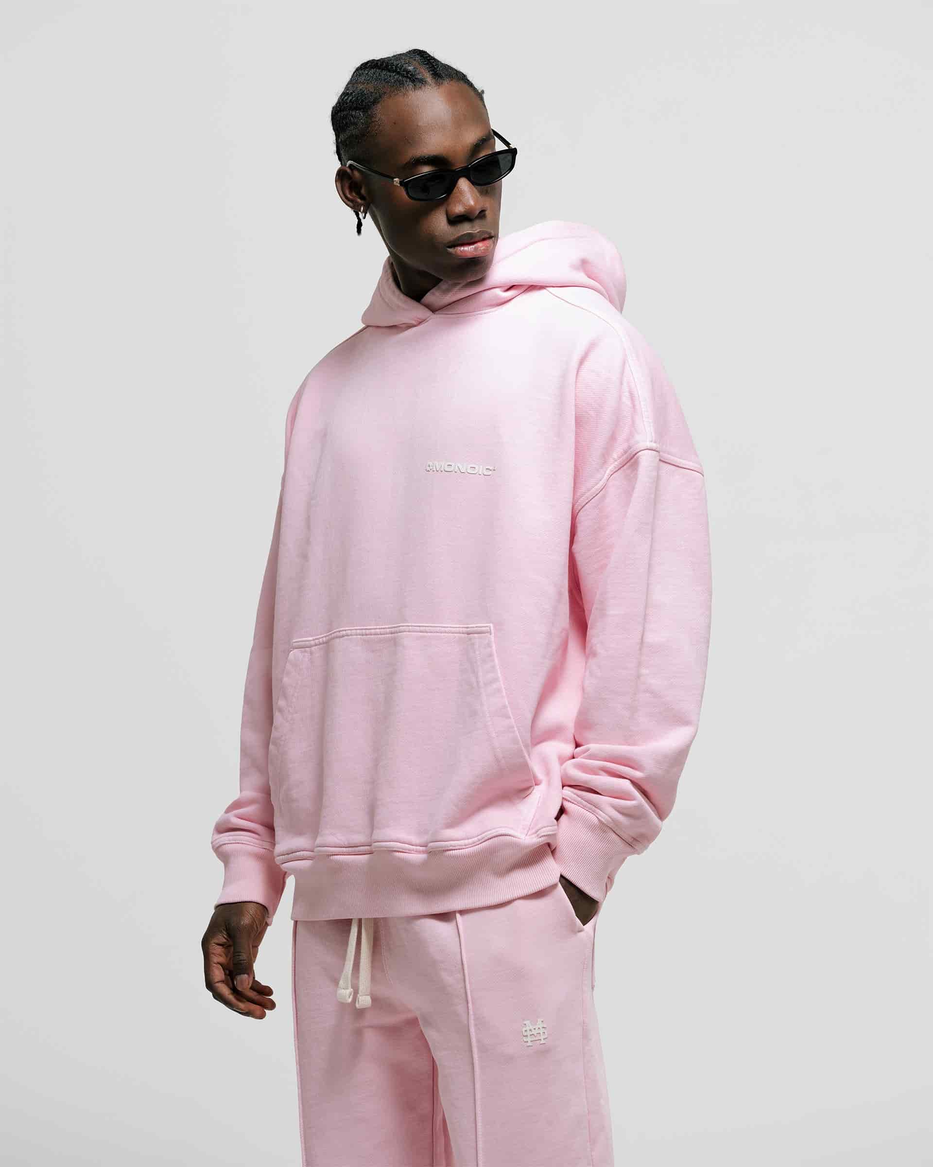 Hoodie Oversized Básico V3 - Rosado Pastel - miniatura 2