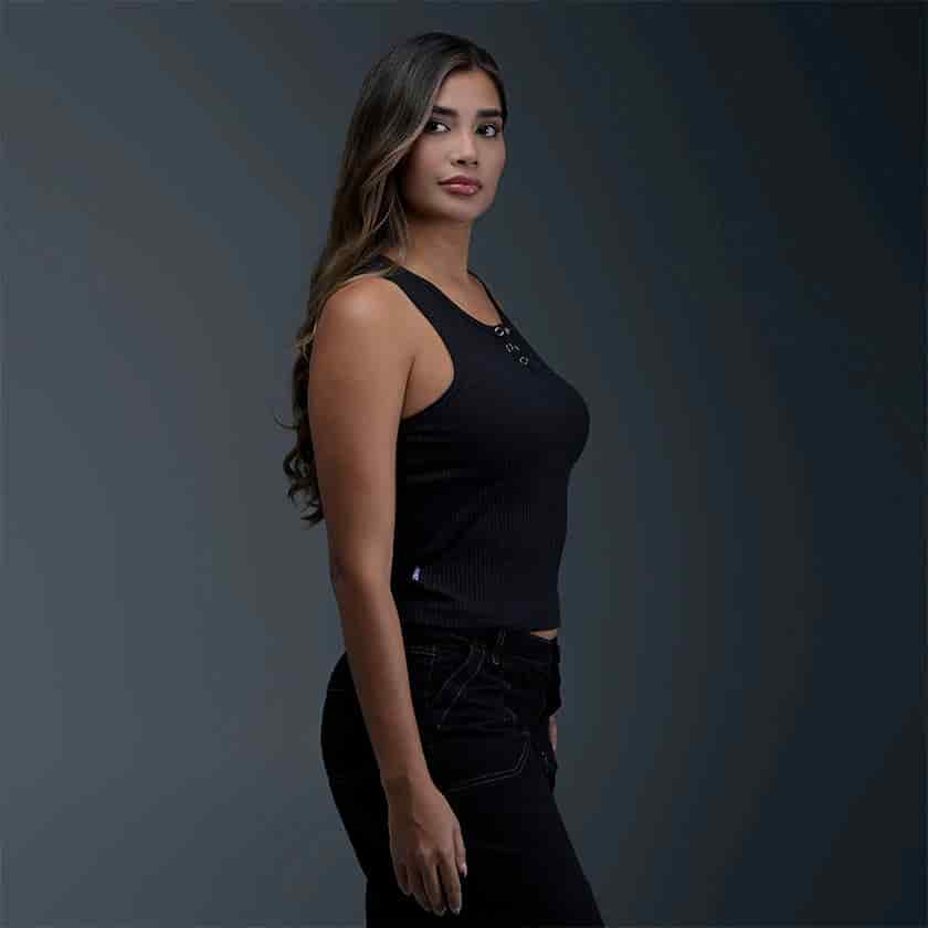 Blusa Negra Mujer - miniatura 3