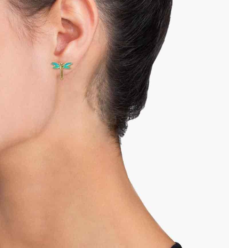 Aretes Libélula - miniatura 3