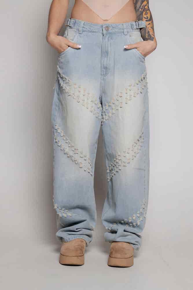 Baggy Courage Azul/Laser - miniatura 5
