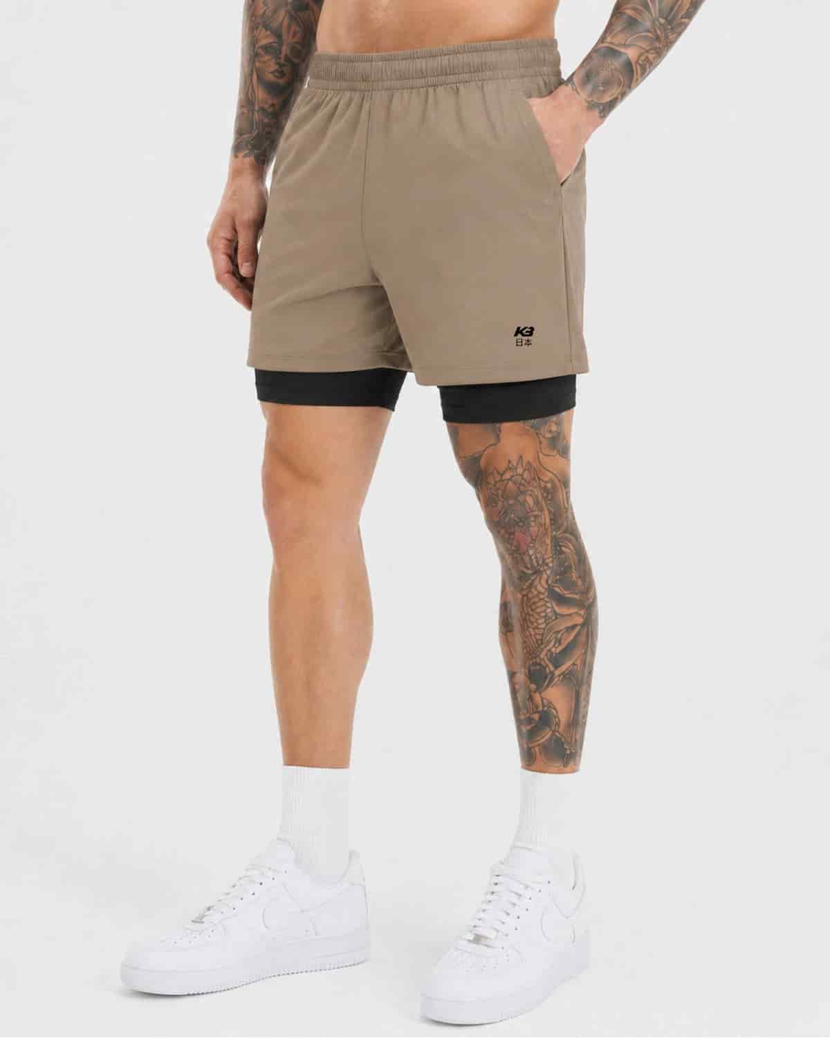 Pantaloneta Con Licra Y Bolsillo Kaybu Japan┃KBMEN RF.446 - miniatura 4