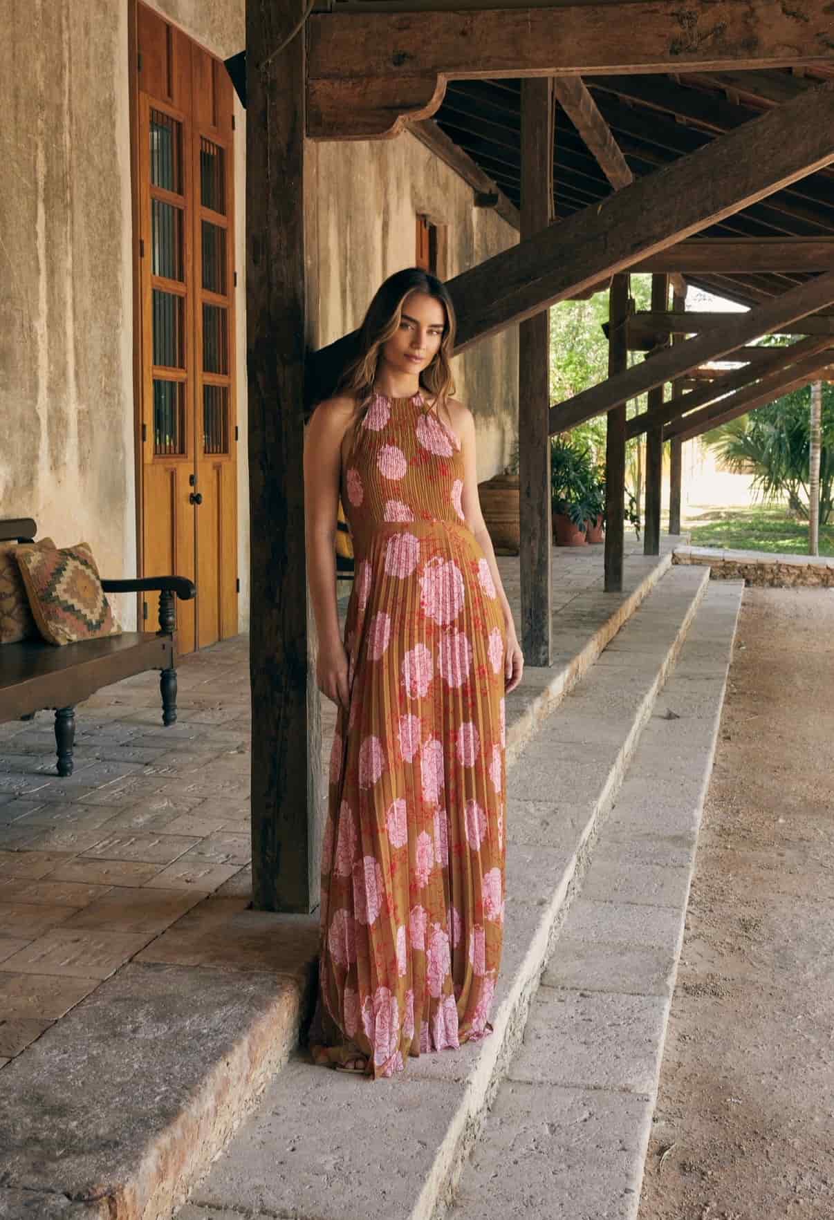 GUADALUPE LONG DRESS - miniatura 1