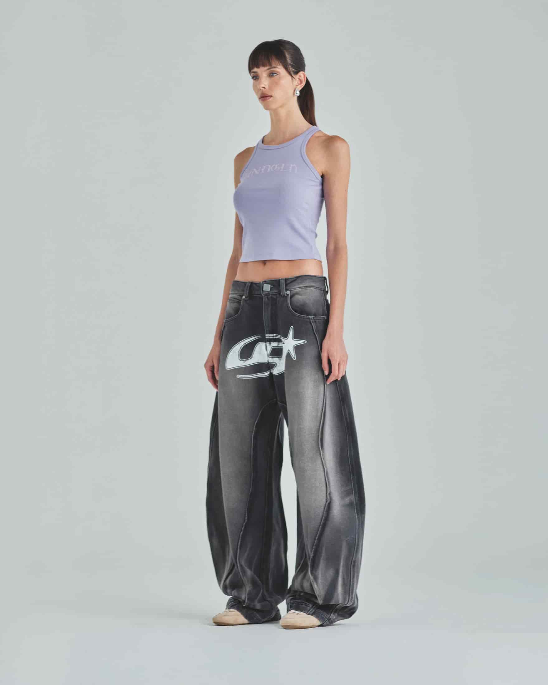 Act 1 UNDGLD Halter Tank Top Lilac - miniatura 5