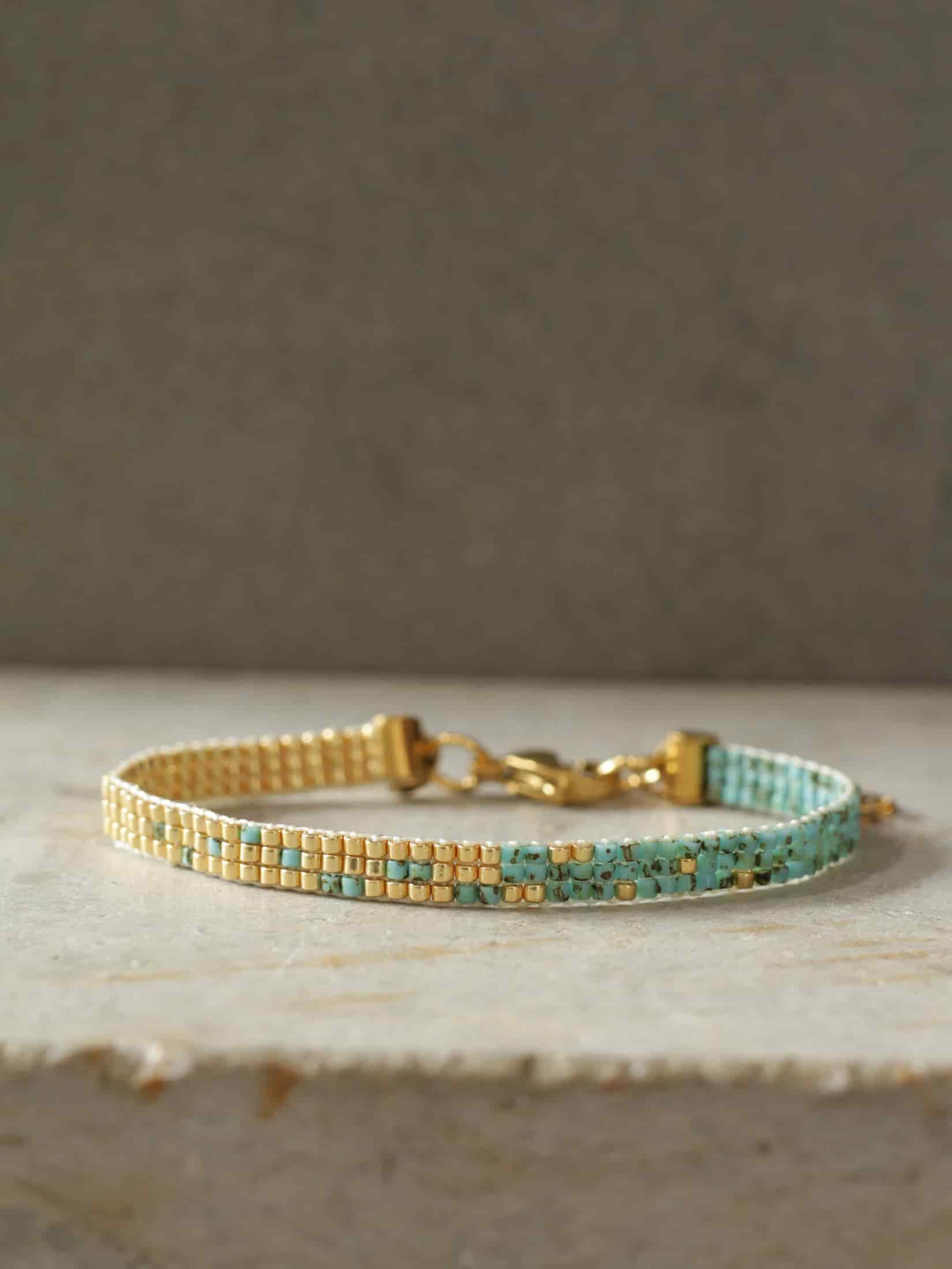 Brazalete Miyuki Gradiente Marmolizado 3 puntos - miniatura 2