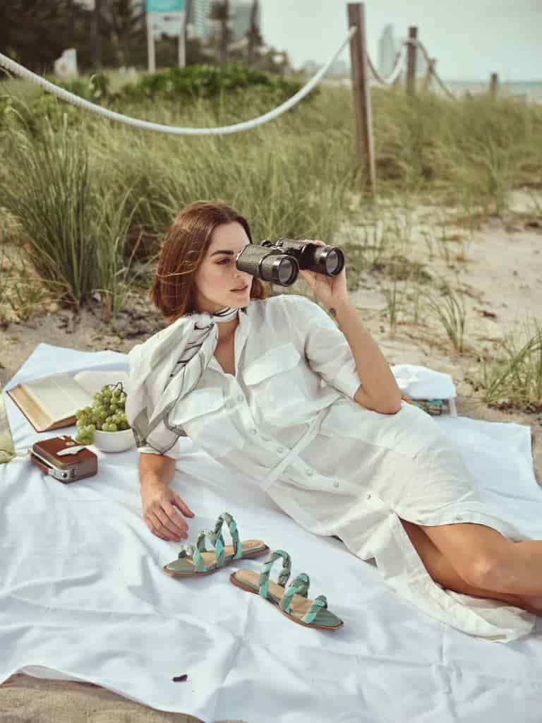 FLORENCE GREEN SANDALS - miniatura 4