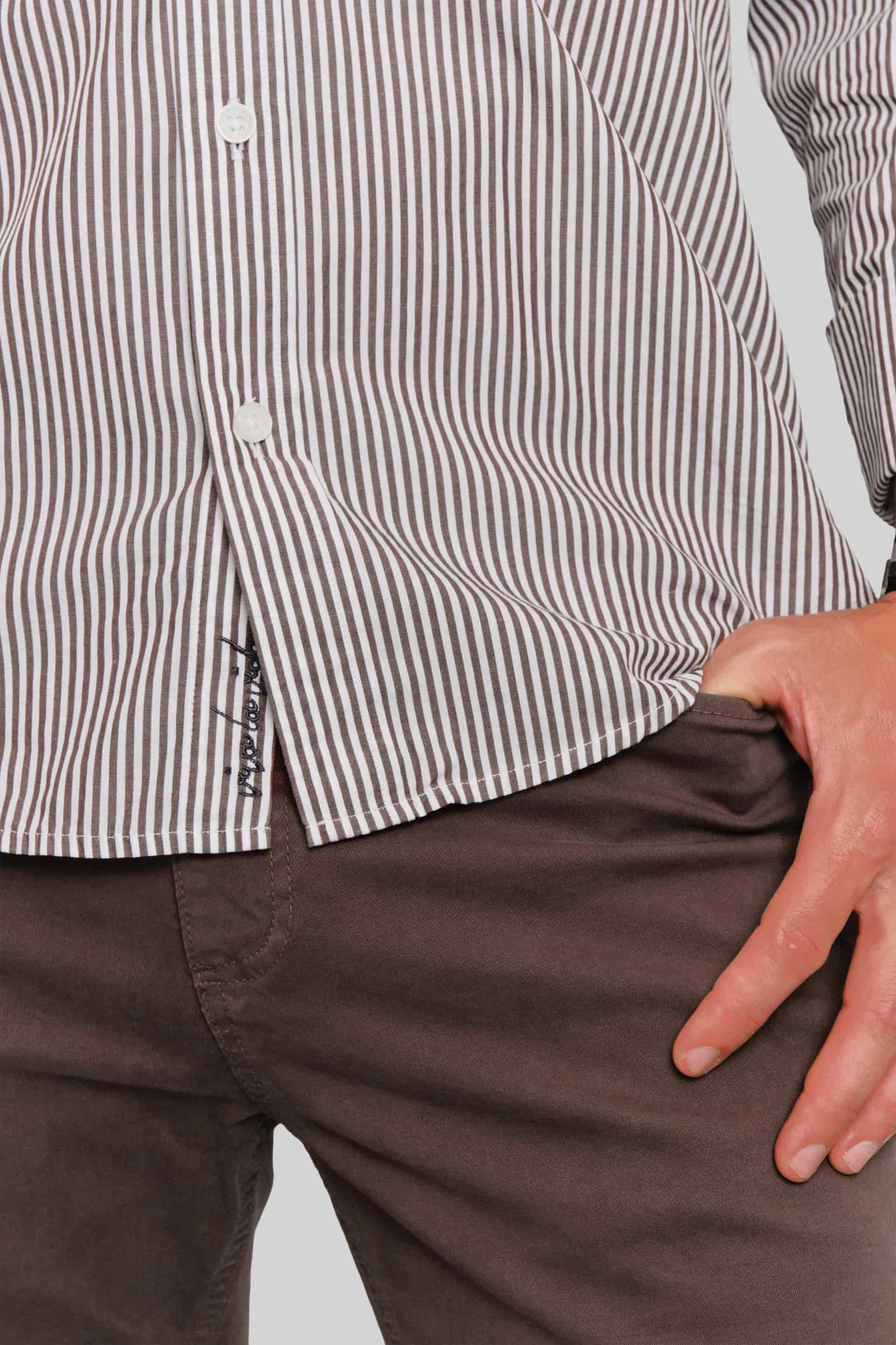 CAMISA BROWN LINES - miniatura 3