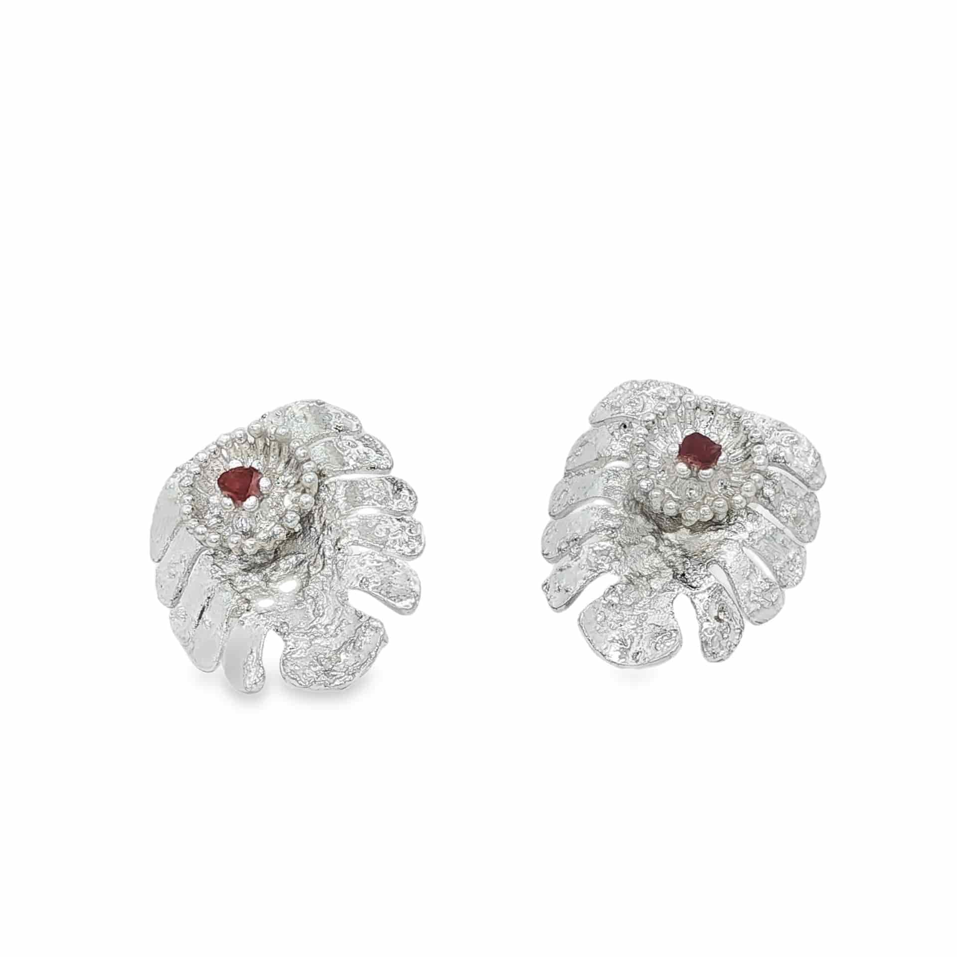 Balazo Coral Earrings - miniatura 4