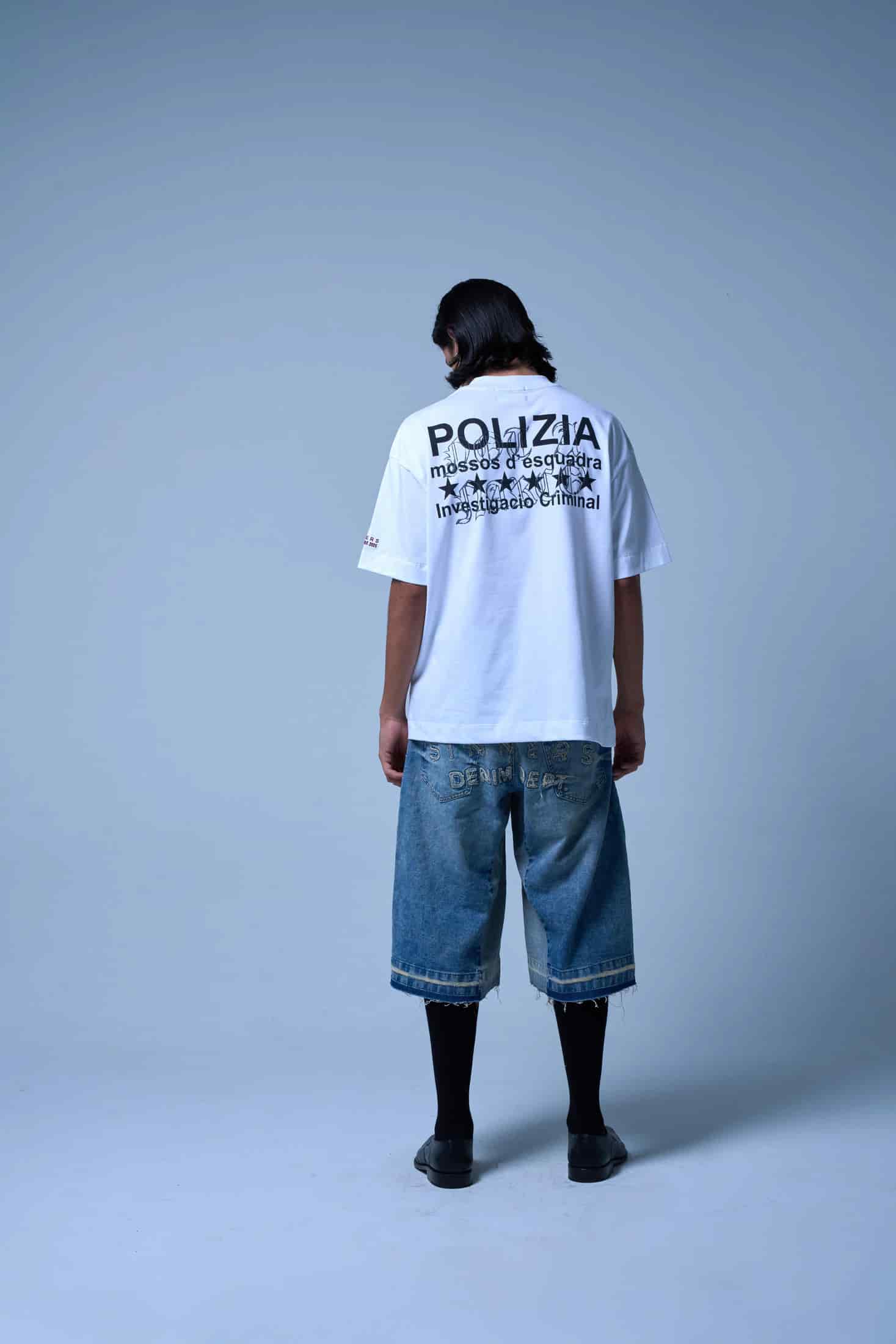 POLIZIA WHITE T-SHIRT - miniatura 2