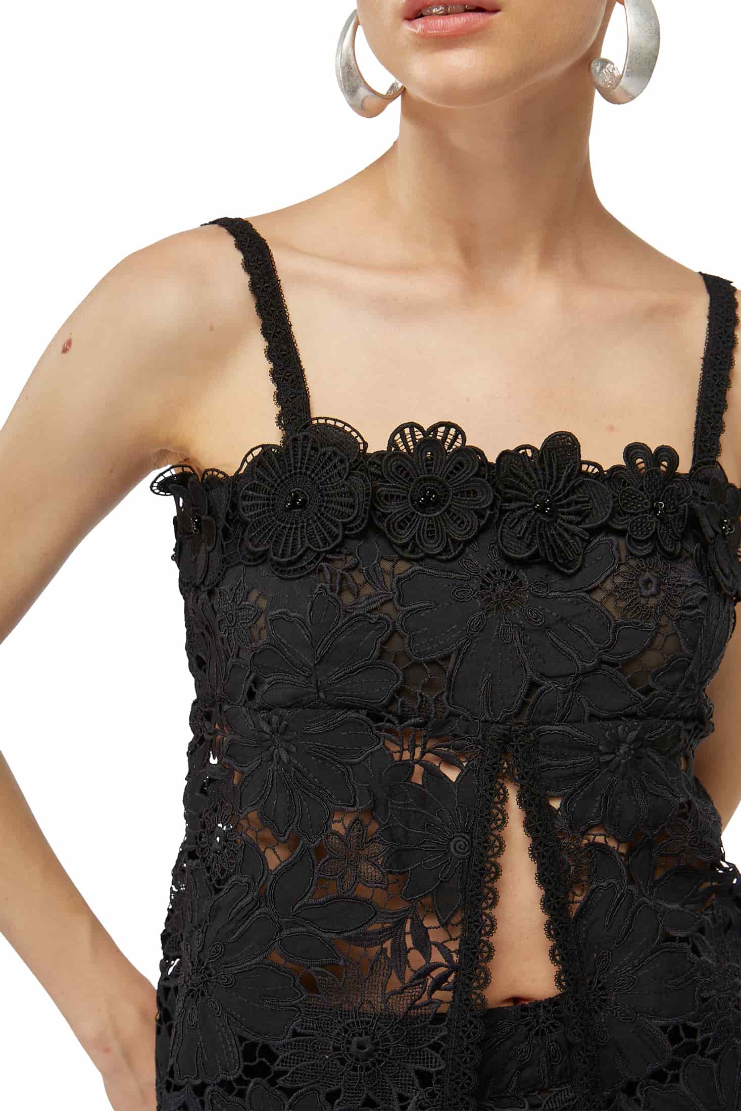 MAGNOLIA TOP BLACK - miniatura 2