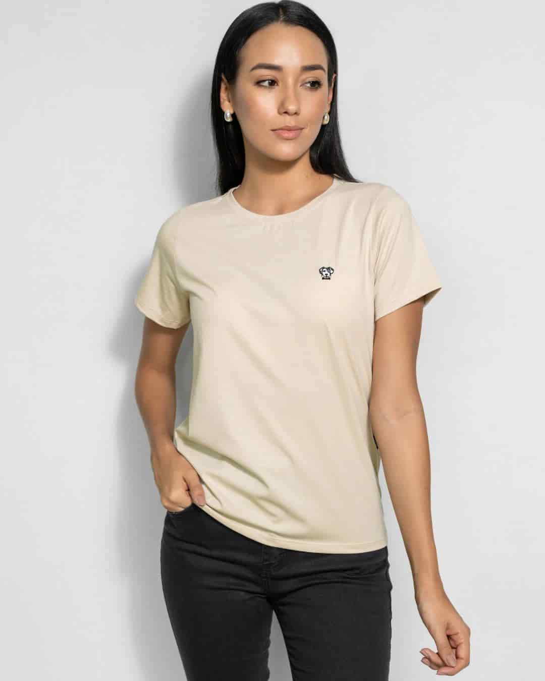 Camiseta Antimanchas de Mujer Arena - miniatura 1
