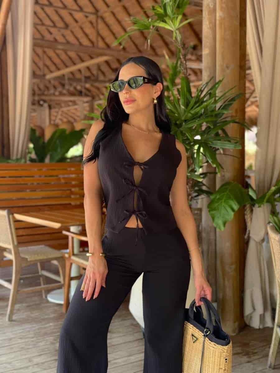 Set pantalon Venecia (negro ) - miniatura 2