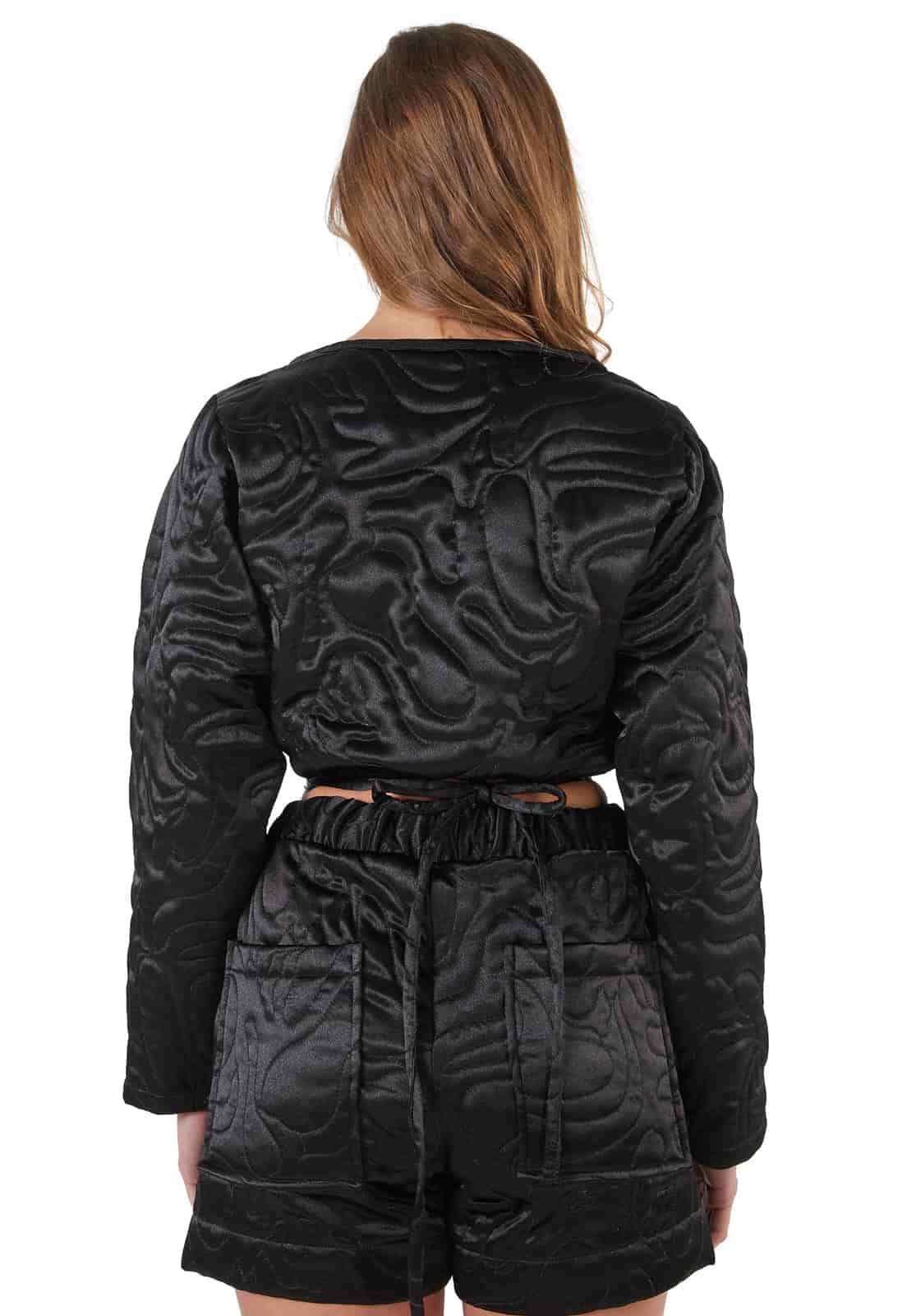 Claude Puffy Shirt Black - miniatura 5