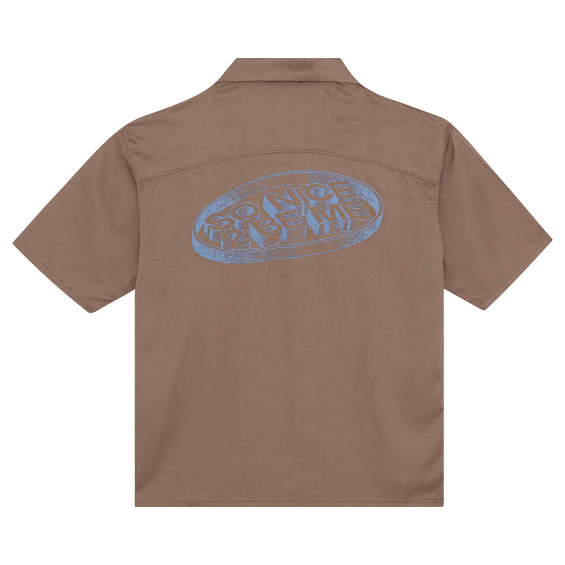 CAMISA BOTÓN SO NICE 2 BE ME CAFÉ - miniatura 2