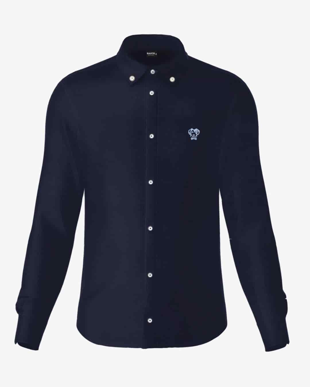 Camisa Antimanchas Oxford Azul - Talla Regular - miniatura 6