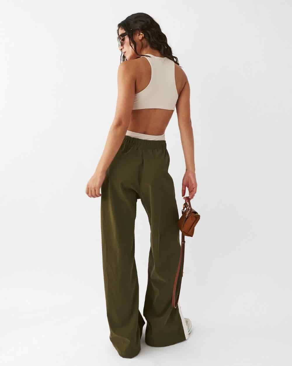 OLIVE TRACK PANT - miniatura 5