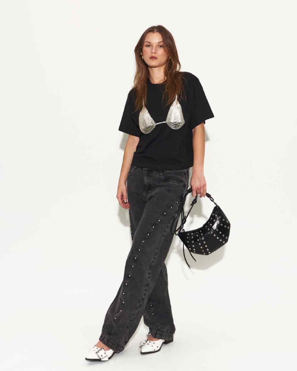 LUNA BLACK SHIRT - miniatura 5
