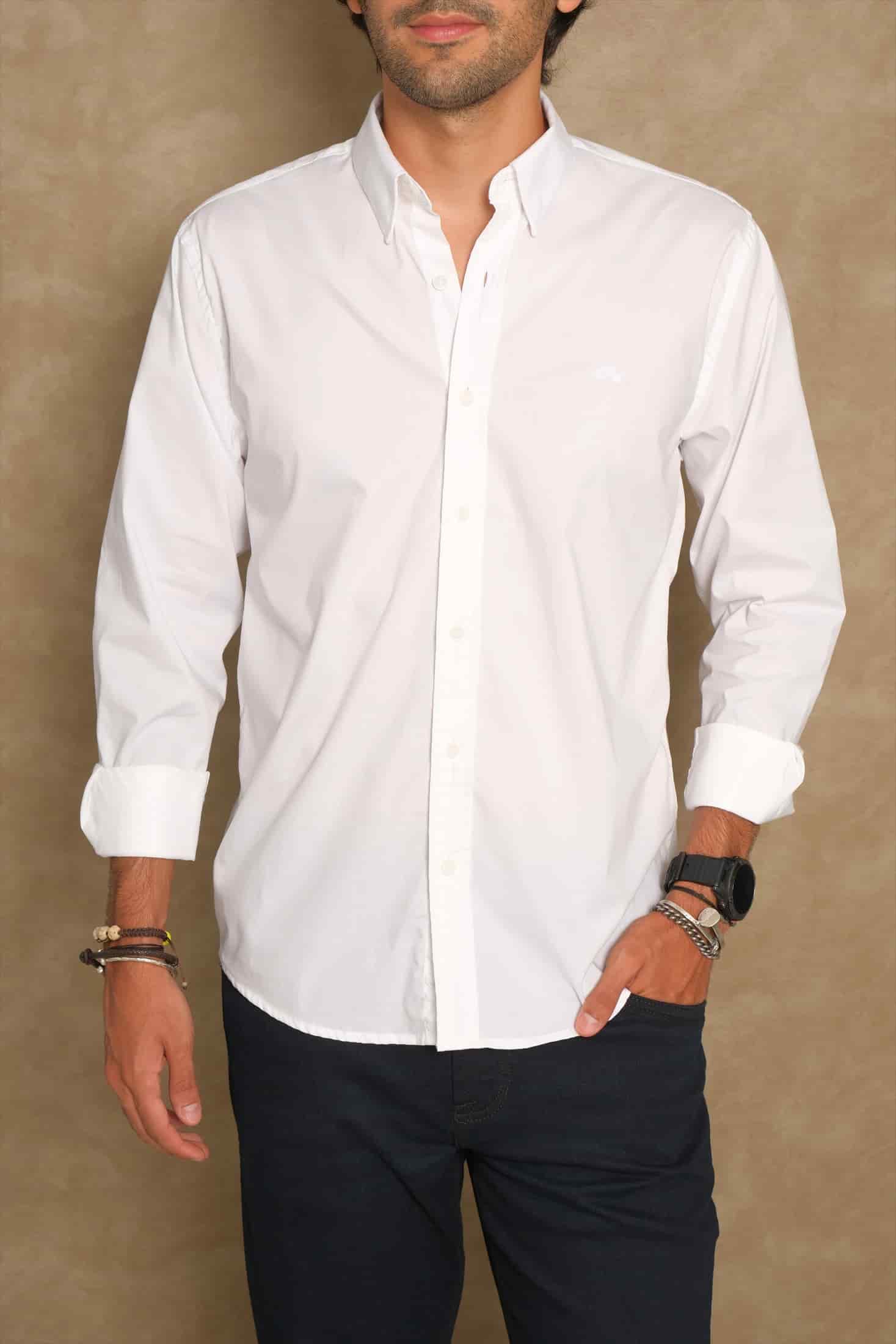CAMISA NON IRON BLANCA - miniatura 1