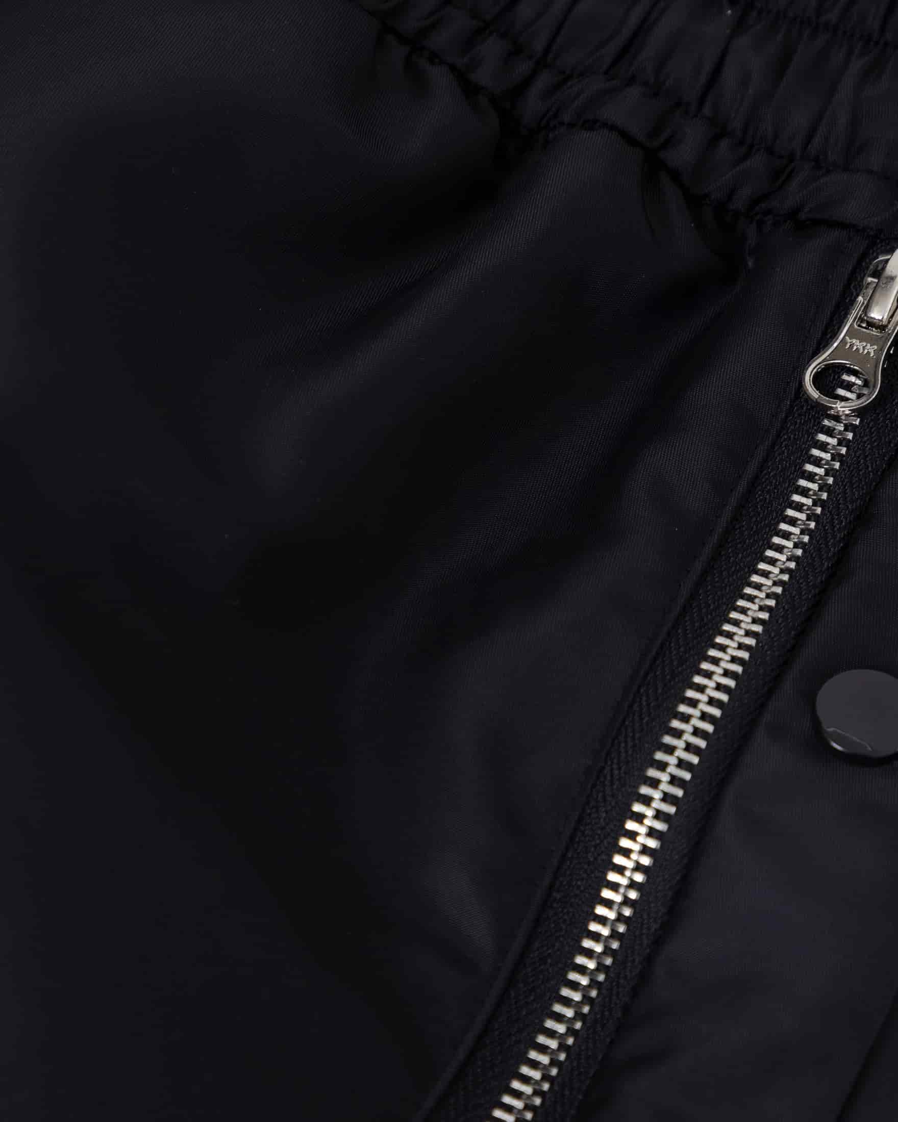 Basics Side Buttons Cargo Pants Black - miniatura 4